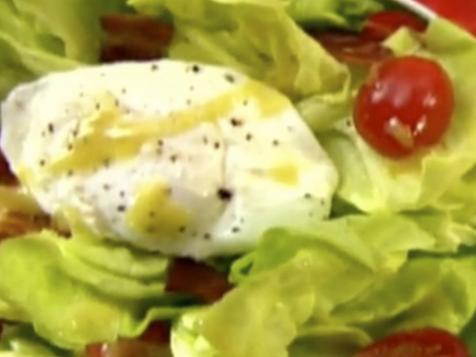 Salad With Poached Egg
