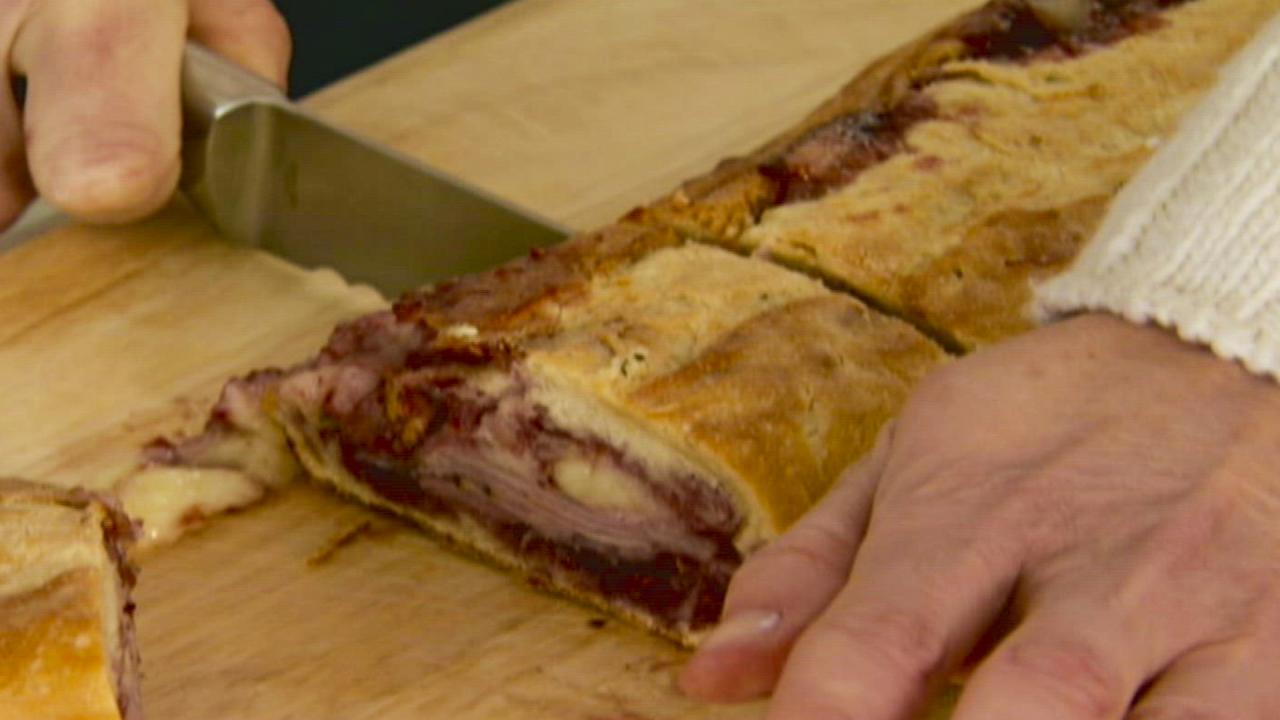 Ham and Brie Baguette Melt