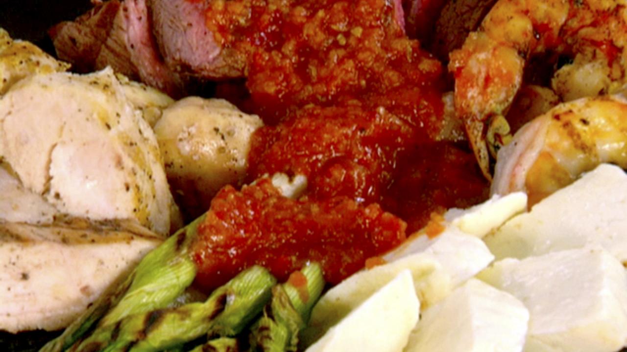 Spicy Surf-n-Turf Trio