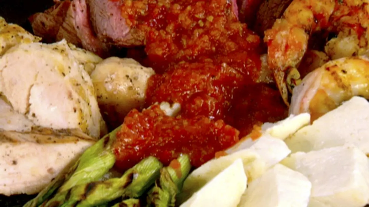 Spicy Surf-n-Turf Trio