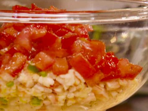 Layered Shrimp Salad
