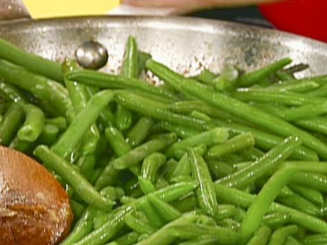 Green Beans With Apple Cider
