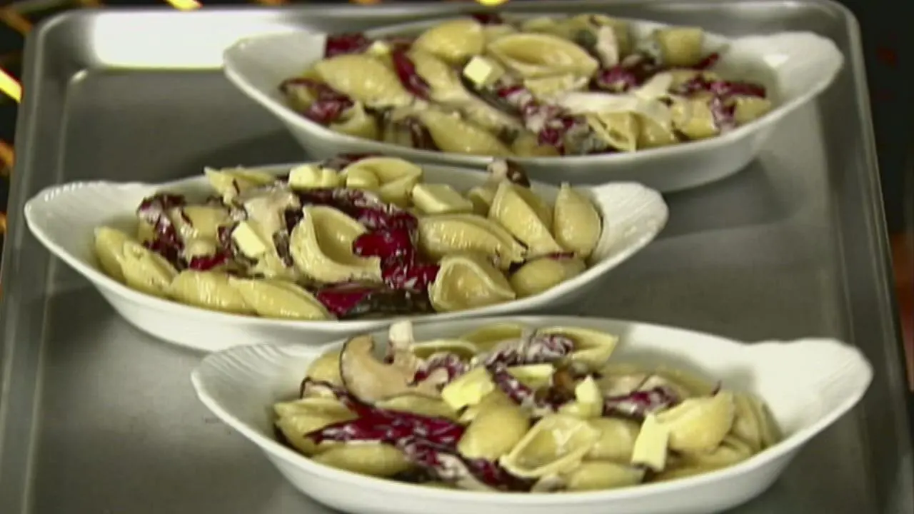 Baked Pasta and Mushrooms