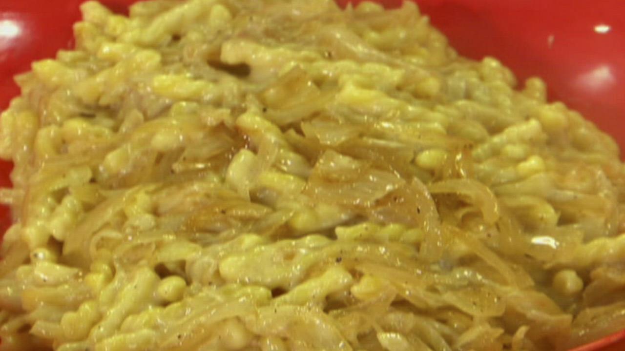 Mac-and-Cheese Lorraine