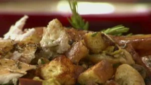 Artichoke-Sausage Stuffing