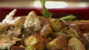 Artichoke-Sausage Stuffing