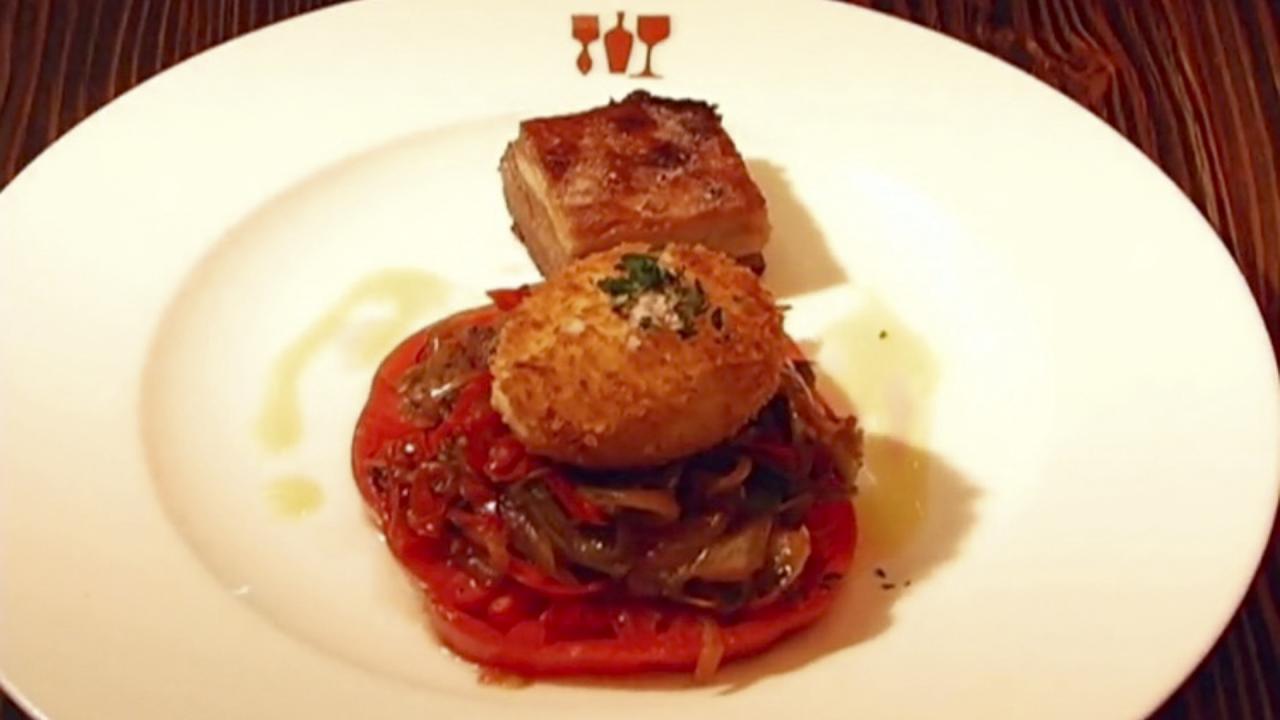 Egg and Pork Belly Confit