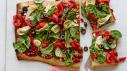 Goat Cheese and Veggie Pizza