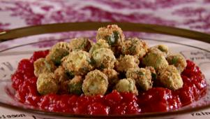 Fried Okra With Tomatoes