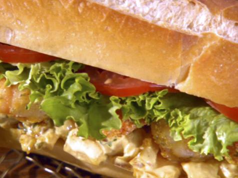 Shrimp and Pineapple Not-So Po' Boys