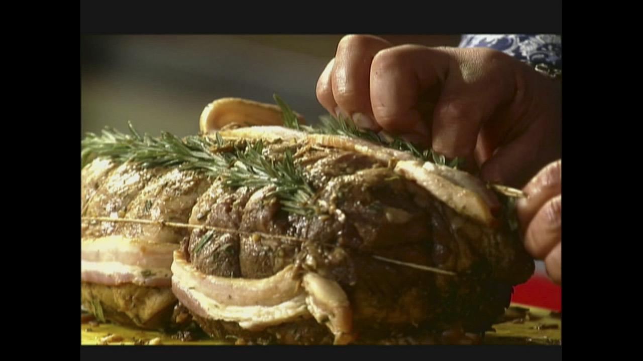 Lamb With Rosemary au Jus
