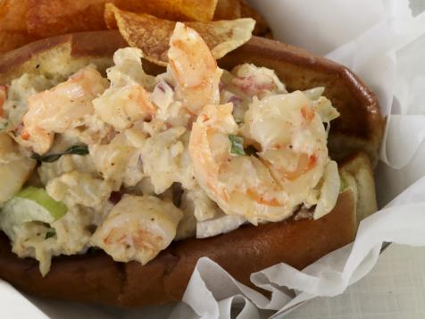 Seafood Salad Rolls