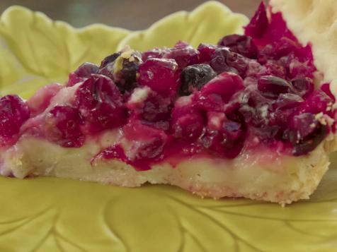 Cranberry Custard Pie