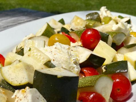 Quick-Pickled Zucchini Salad