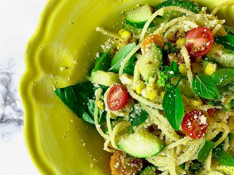 Summer Spaghetti with Garden Fresh Zucchini
