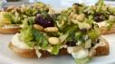 Charred Sprout Crostini