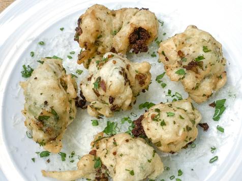 Cauliflower and Chile Zeppole