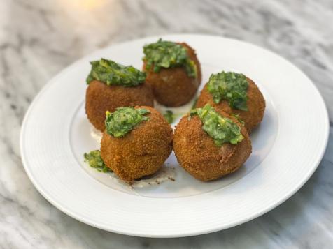 Countdown: Sun-Dried Tomato, Guanciale & Robiola Arancini