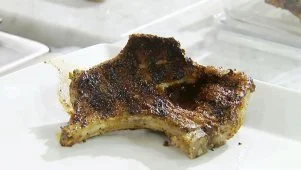 Pork Chops With Peach Salsa