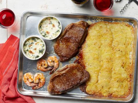 Steakhouse Sheet Pan Dinner for Two