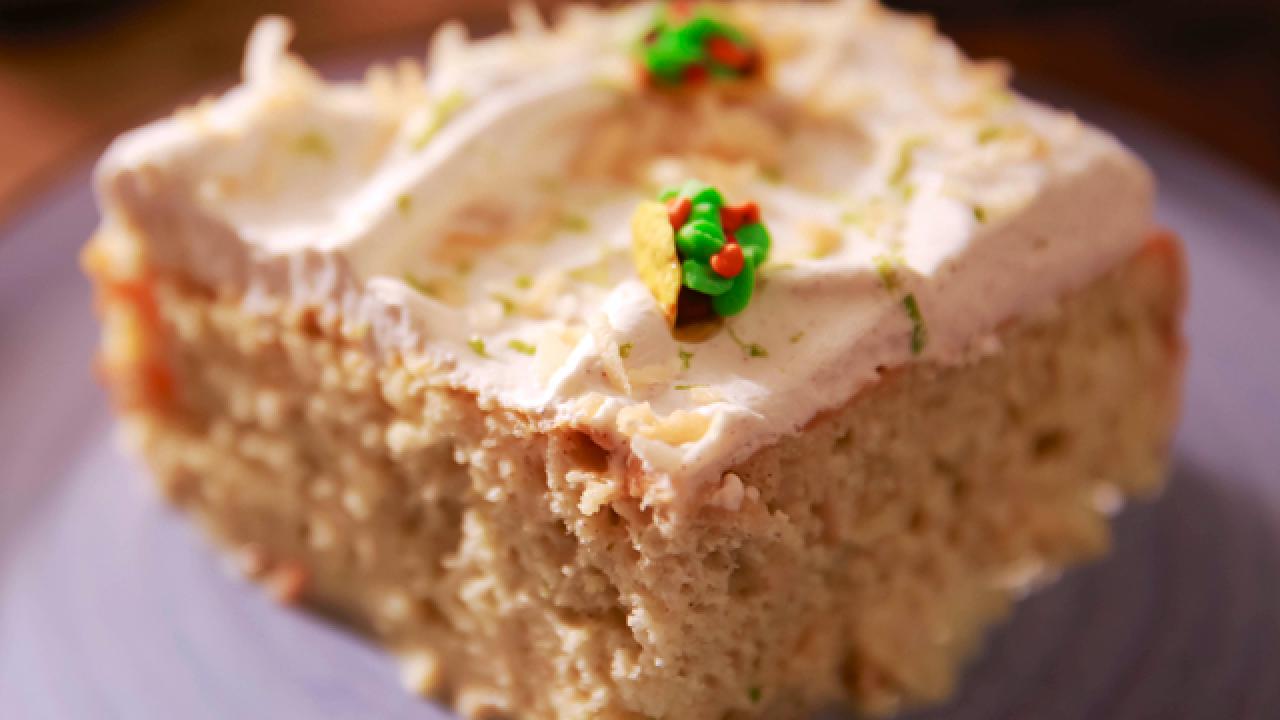 Coconut-Lime Tres Leches Cake