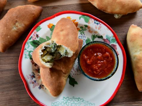 Spinach Artichoke Calzones
