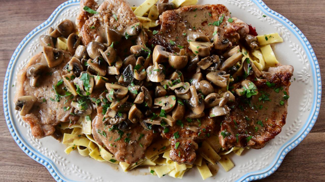 Pork Marsala with Mushrooms