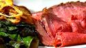 Roast Beef with Potatoes and Green Peppercorns