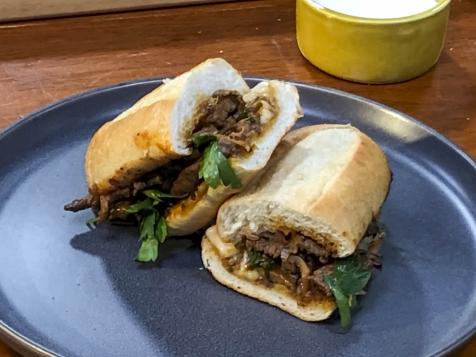 Bloody Mary Steak Hoagie