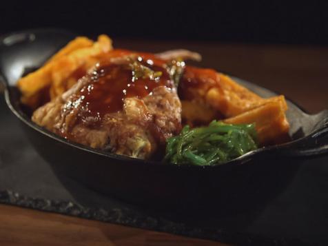 Healthy Fried Chicken Dinner