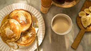 Gluten-Free Pancakes with Tea