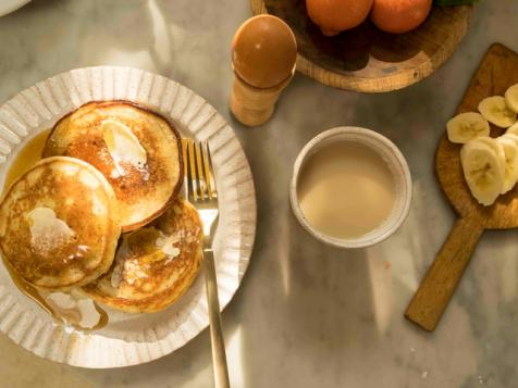 Gluten-Free Pancakes with Tea