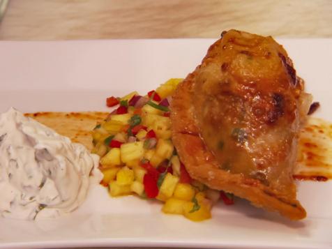 Pork and Sweet Potato Empanada