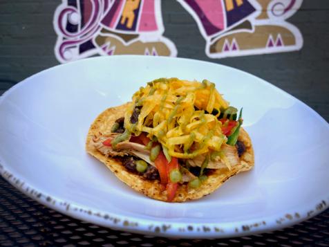 Braised Rabbit Tostada