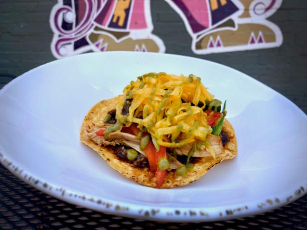 Toasting A Rabbit Braised Rabbit Tostada | Food Network