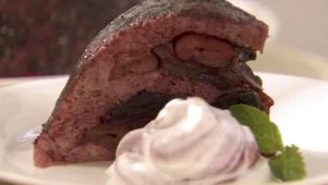 Minted Cherry Summer Pudding