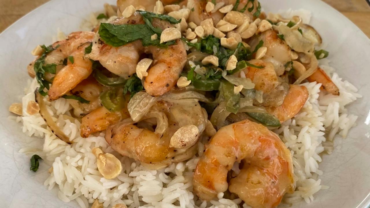 Thai Green Curry with Shrimp