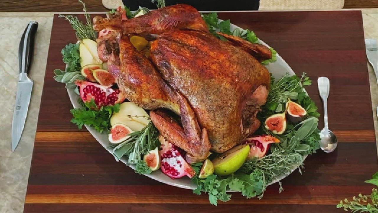 Sumac Dry-Brined Roast Turkey