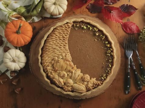 Thanksgiving Cornucopia Pie