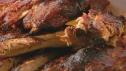 Dry Rubbed Ribs with Vinegar BBQ Sauce