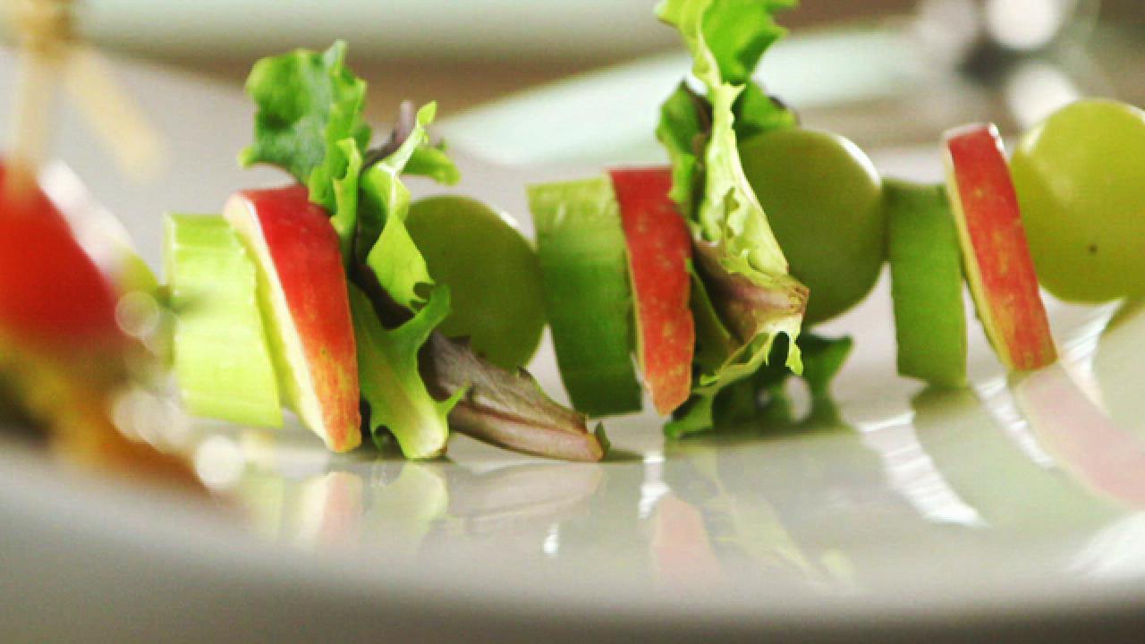 Waldorf Salad Skewers