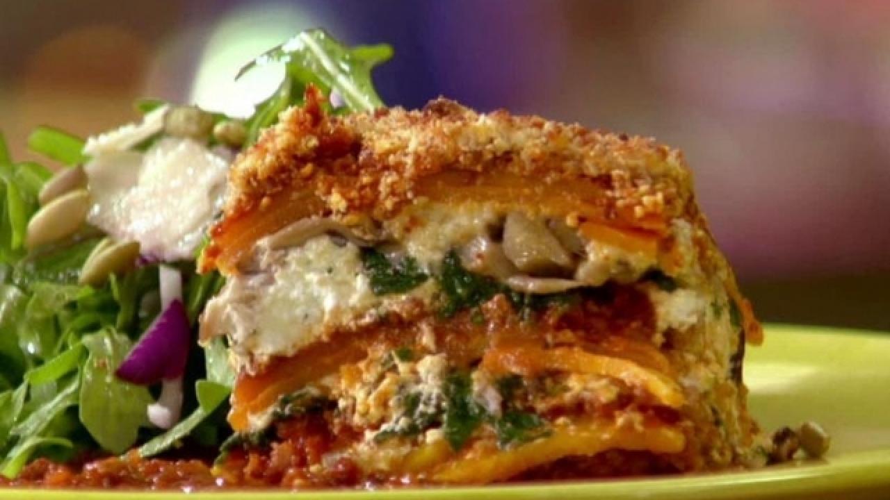 Butternut Squash and Pork Lasagna