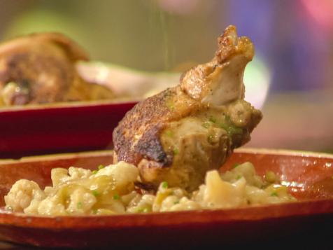 Coriander Chicken with Hammered Cauliflower
