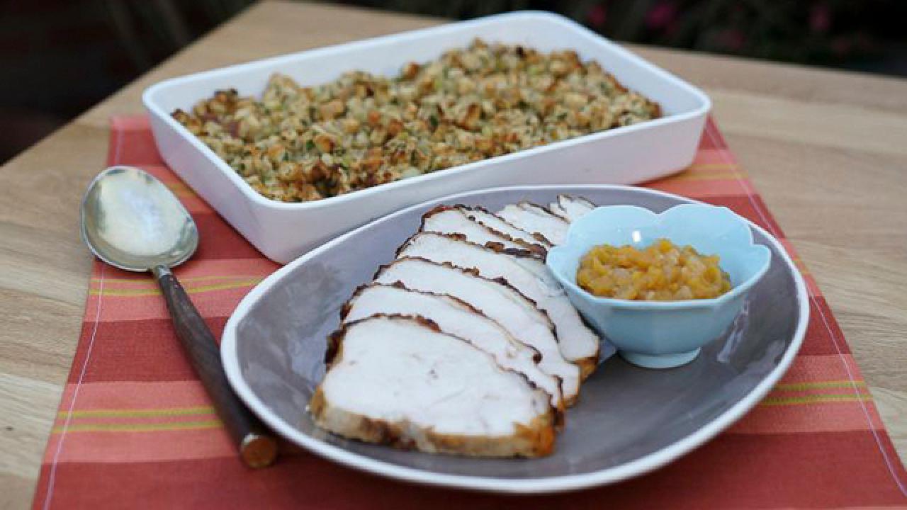 Turkey Breast with Stuffing