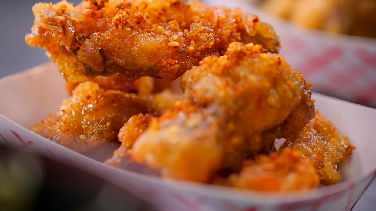 Szechuan Parmesan-Garlic Wings
