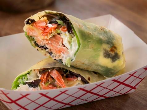 Smoked Salmon Wrap