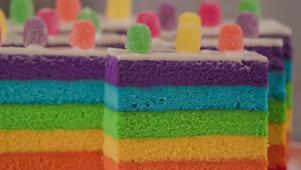Rainbow Cookies Cake
