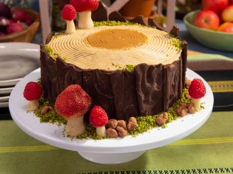 Stump de Noel Cake