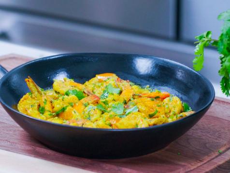 "Baked" Shrimp Curry