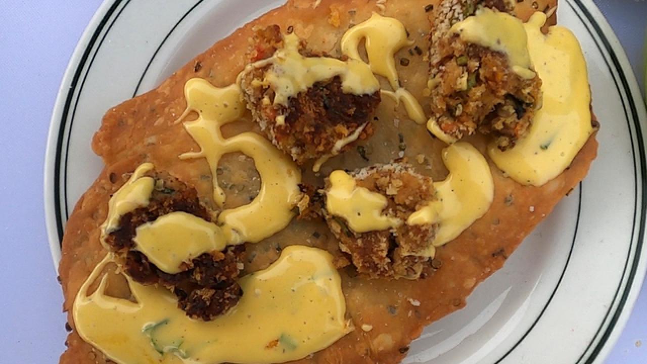 Chinese Chive Herb Pancake